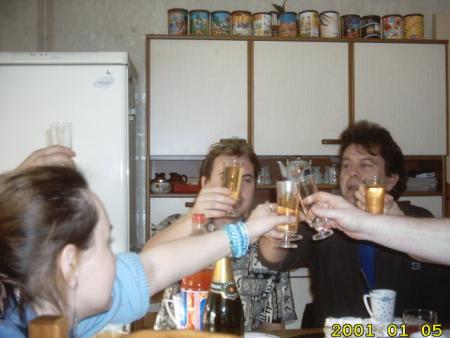 Champagne pour tous le monde !!!